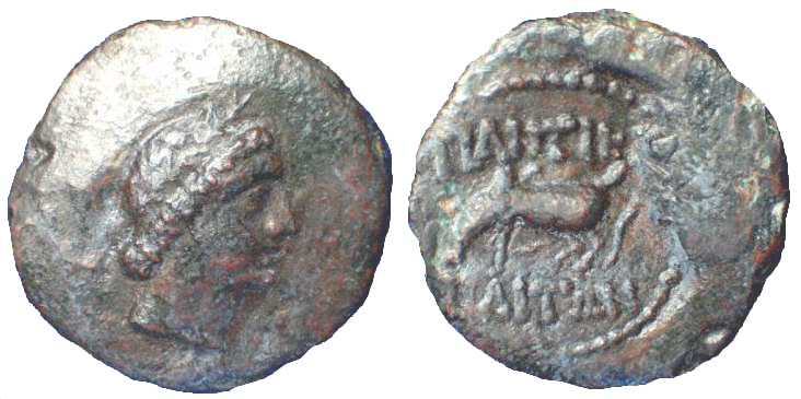 1076 Thrace Pantikapaion AE