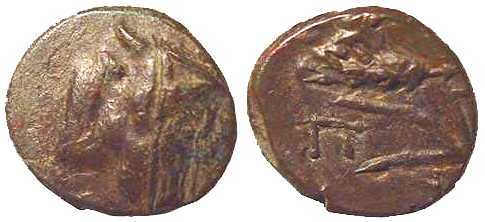 1506 Pantikapaion Bosporus Cimmerius AE