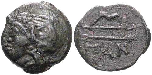 2251 Panticapaeum Bosporus Cimmerius AE