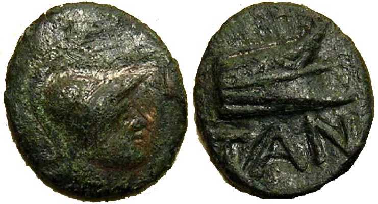 2436 Panticapaeum Bosporus Cimmerius AE