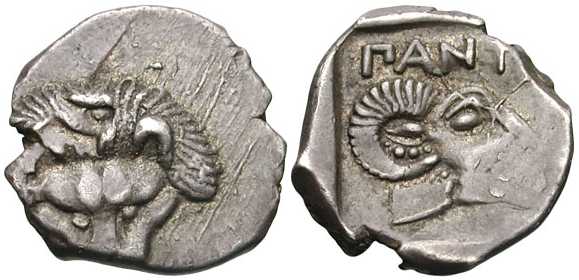 3057 Panticapaeum Bosporus Cimmerius AR