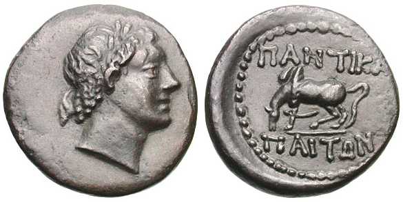 3584 Panticapaeum Bosporus Cimmerius AE