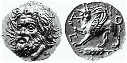 v539 Pantikapaion Bosporus Cimmerius Stater AV