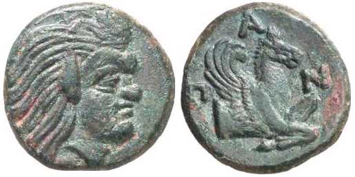 v1436 Panticapaeum Bosporus Cimmerius AE