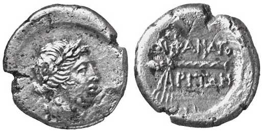 1712 Phanagoria Drachm AR