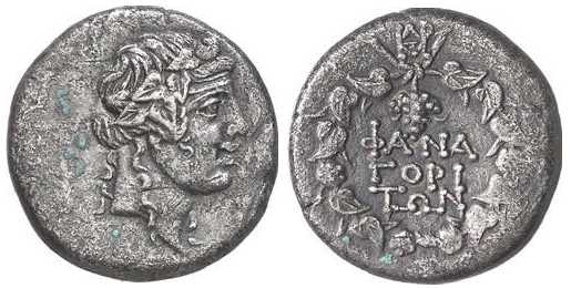 2103 Phanagoria Bosporus Cimmerius Didrachm AR