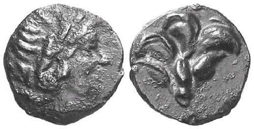 2105 Phanagoria Hemidrachm AR