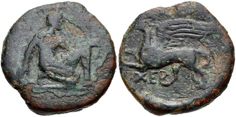 4285 Chersonesus Paeninsula Taurica AE