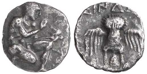 2109 Sindoi Bosporus Cimmerius Hemidrachm AR