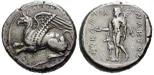 656 Abdera Thracia Tetradrachm AR