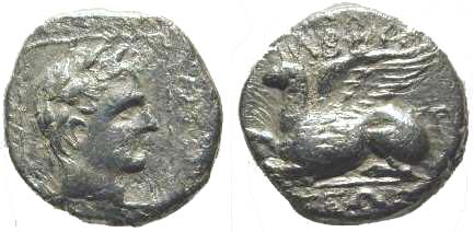 1047 Abdera Thracia Drachm AR