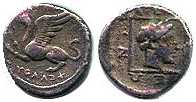 2882 Abdera Thracia Drachm AR