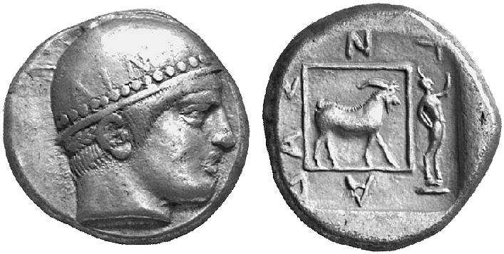 112 Thrace Ainos Tetradrachm AR