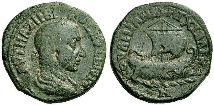 3508 Anchialus Thracia Maximinus I Thrax AE