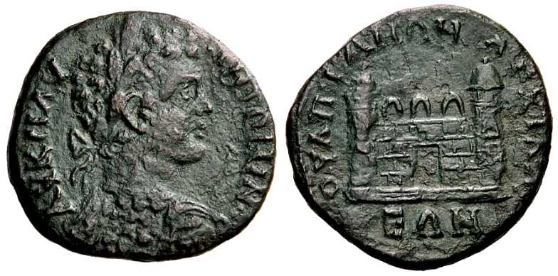 4237 Anchialus Thracia Caracalla AE