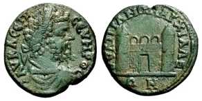 4937 Anchialus Thracia Septimius Severus AE