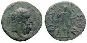 756 Bizya Thracia Dominium Romanum AE