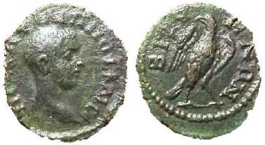 1736 Bizya Thracia Philippus II AE
