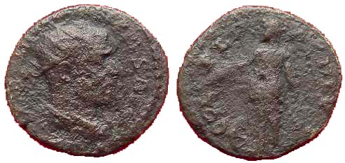 1577 Deultum Thracia Philippus I AE