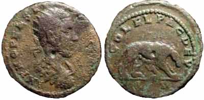 2041 Deultum Thracia Macrinus AE