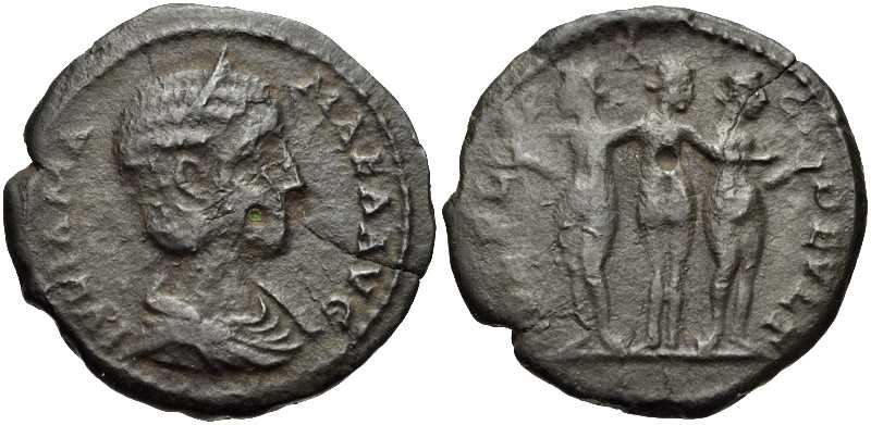 3797 Deultum Thracia Iulia Mamaea AE