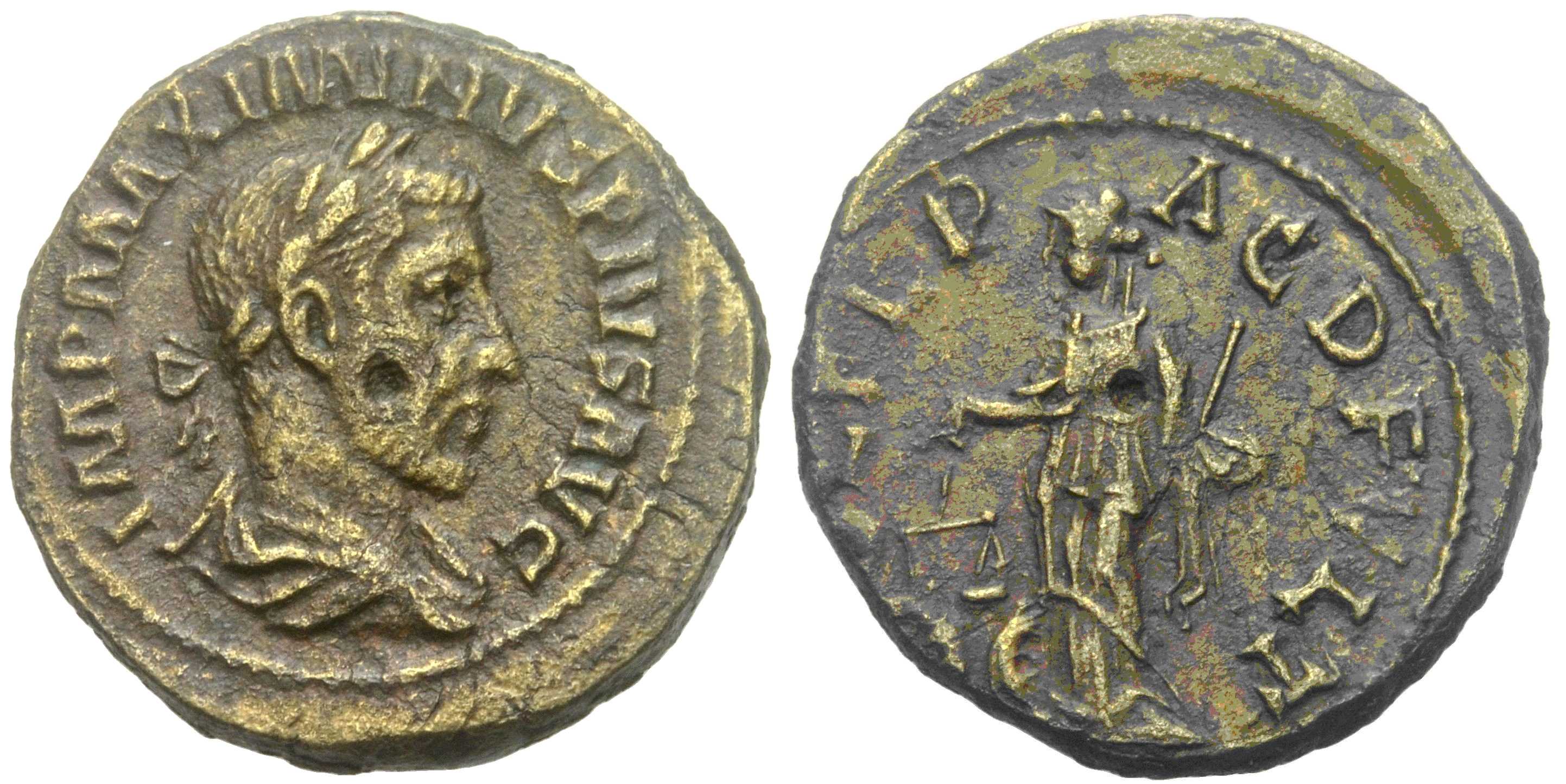5622 Deultum Thracia Maximinus I AE