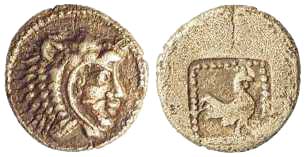 288 Dicaea Thracia Drachm AR