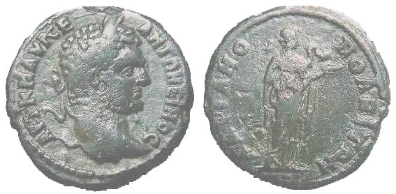 1489 Hadrianopolis Thracia Caracalla AE