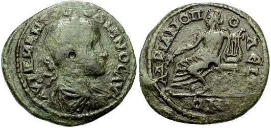 2294 Hadrianopolis Thracia Gordianus III AE