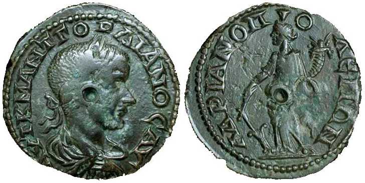 2769 Hadrianopolis Gordianus III AE