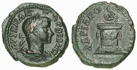 2919 Hadrianopolis Thracia Gordianus III AE