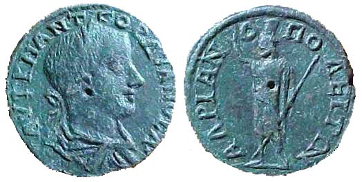 3240 Hadrianopolis Thracia Gordianus III AE
