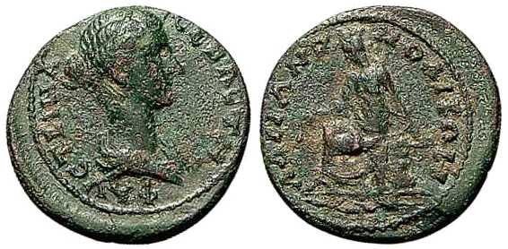 3846 Hadrianopolis Thracia Faustina jr. AE