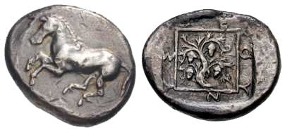 531 Maroneia Thracia Tetradrachm AR