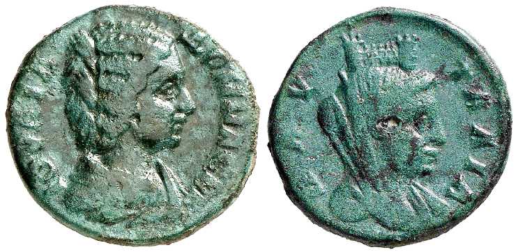 5958 Pautalia Thracia Iulia Domna AE