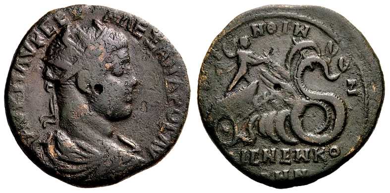 4185 Perinthus Thracia Severus Alexander AE