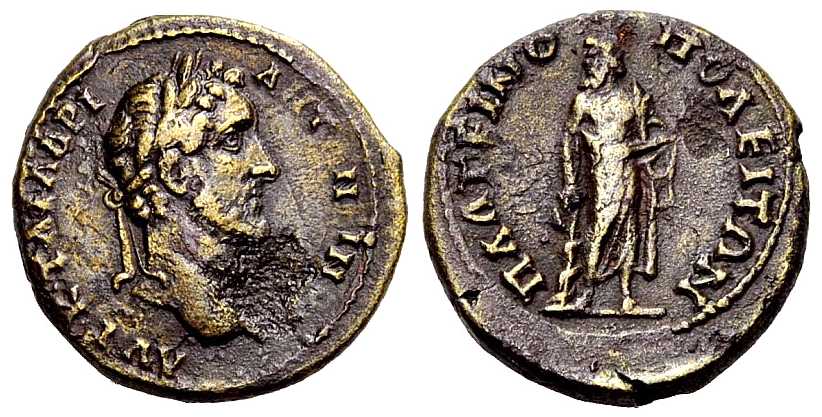 4824 Plotinopolis Thracia Antoninus Pius AE