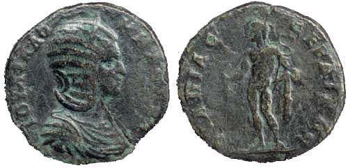 110 Rome Julia Domna Thrace Serdica AE