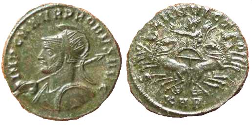 1663 Serdica Thracia Probus Antoninianus AE