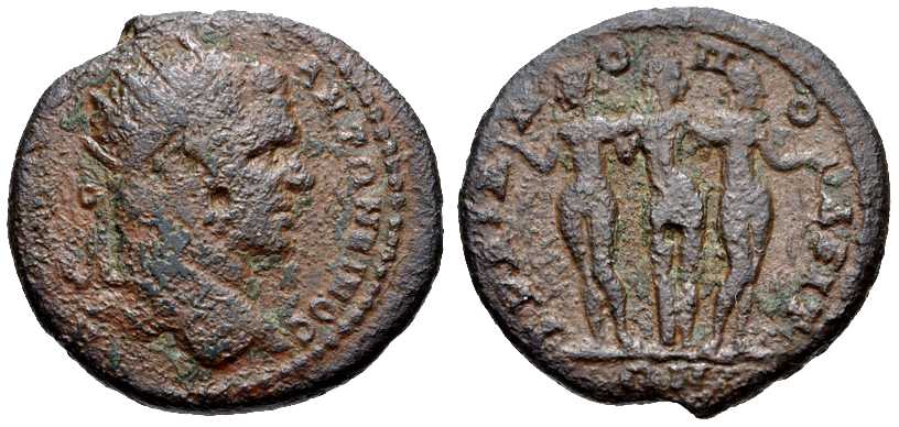 3952 Traianopolis Thracia Caracalla AE