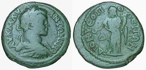 3595 Dionysopolis Moesia Inferior Caracalla