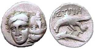 164 Istrus Moesia Inferior Drachm AR