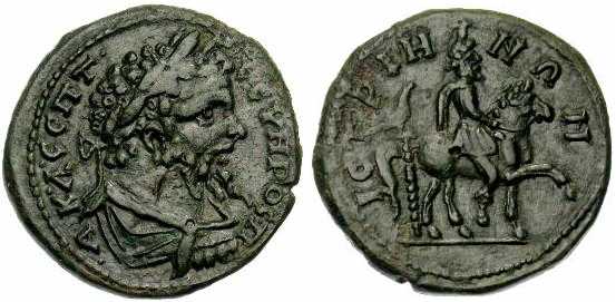 1425 Istros Thracia Septmius Severus AE
