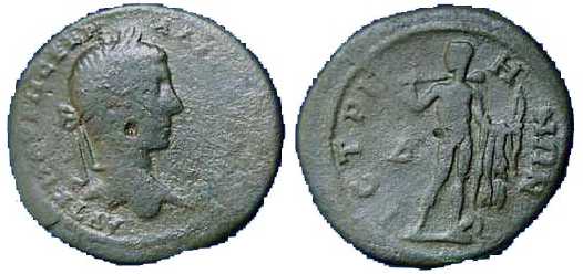 2267 Istrus Moesia Inferior Severus Alexander AE