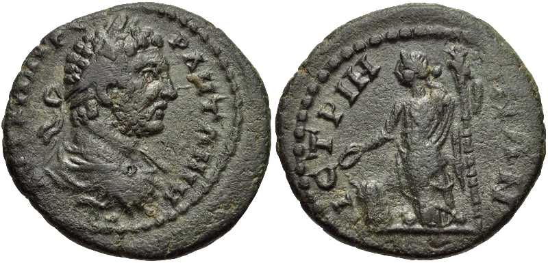 3778 Istrus Moesia Inferior Caracalla AE