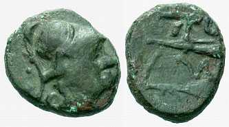 376 Callatis Moesia Inferior Dominium Romanum AE