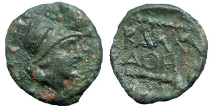 447 Callatis Moesia Inferior Dominium Romanum AE