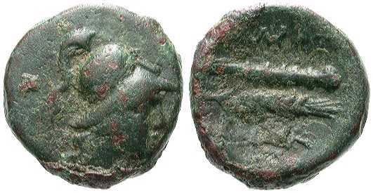 1380 Callatis Moesia Inferior Dominium Romanum AE