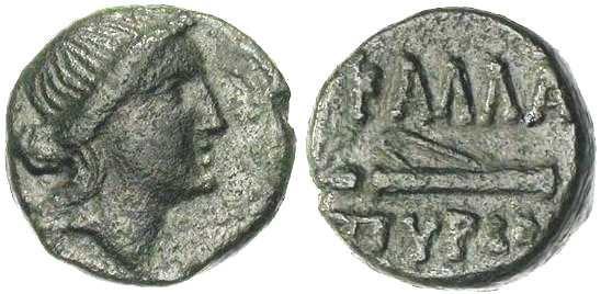 1417 Callatis Moesia Inferior Dominium Romanum AE