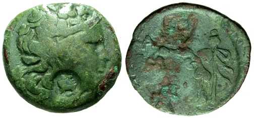 2829 Callatis Moesia Inferior Dominium Romanum AE